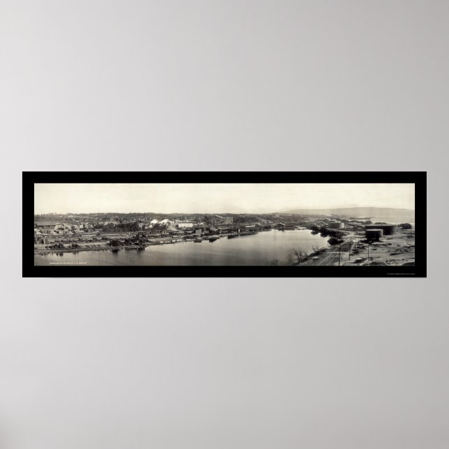 Lumber Redondo Beach Photo 1909 Poster (Front)