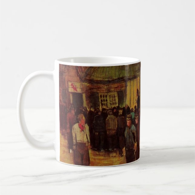 Lumber Sale by Vincent van Gogh Coffee Mug (Left)