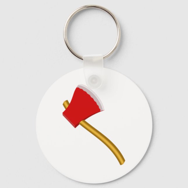 Lumberjack Axe Keychain (Front)