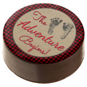 Lumberjack Baby Shower Cookies (Angled)