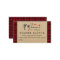 Lumberjack Buffalo Plaid Boys Diaper Raffle Ticket