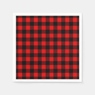 Lumberjack Buffalo Plaid Paper Napkins