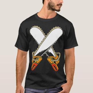 Lumberjack Chainsaw For Men  T-Shirt