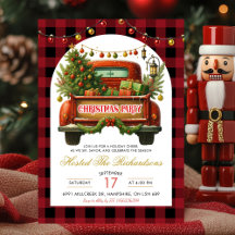 Lumberjack Christmas Truck Holiday Party