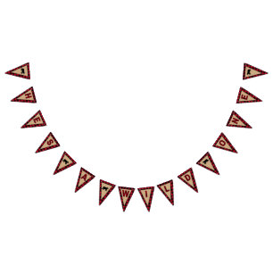 Lumberjack First Birthday, Wild One Bunting Flags