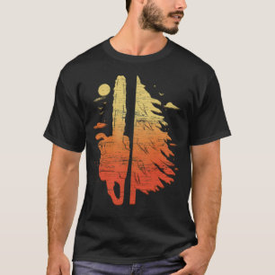 Lumberjack Forest Worker Pine Chainsaw Woodworking T-Shirt
