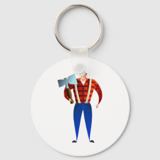 Lumberjack Keychain