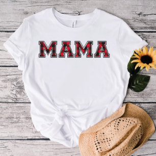 LUMBERJACK Mama   Red Flannel T-Shirt