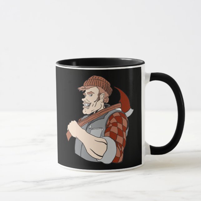 lumberjack mug (Right)
