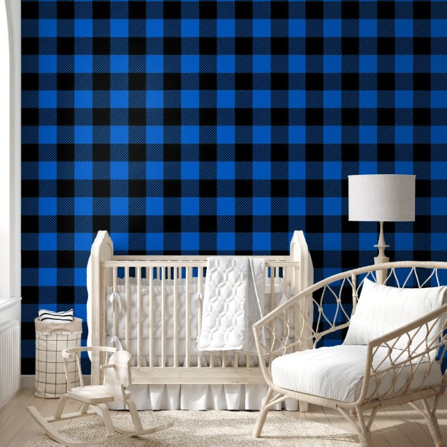 Lumberjack - Plaid Pattern 1 Wallpaper (Kids)
