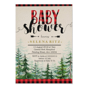 plaid invitations zazzle