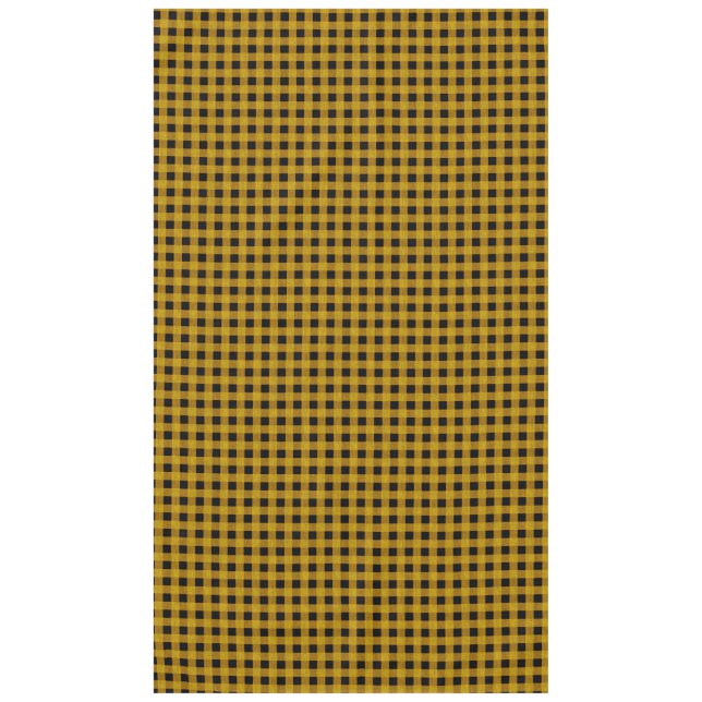 Lumberjack Style - yellow fabric + your ideas Tablecloth (Front)