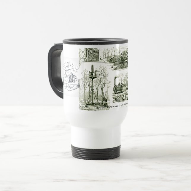 "LumberJack" Travel Mug (Front Left)