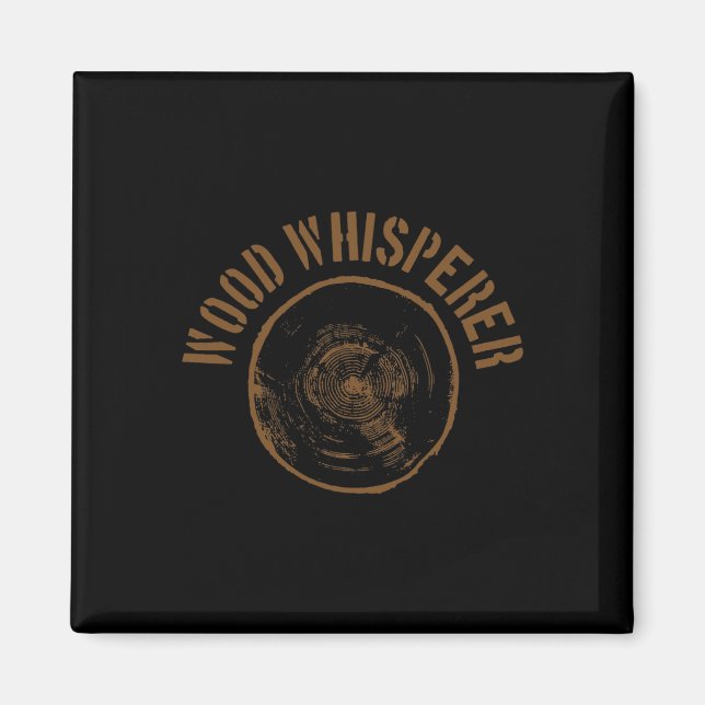 Lumberjack Woodworker  Magnet (Front)