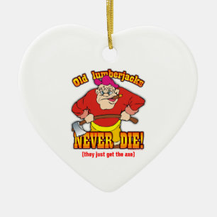 Lumberjacks Ceramic Ornament