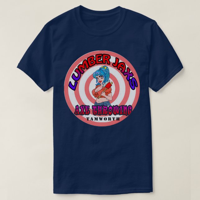 LumberJaxs Axe Throwing 1 T-Shirt (Design Front)