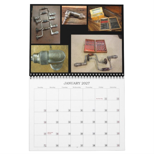 LumberJocks Hand Tool Calendar 2015 (Jan 2027)