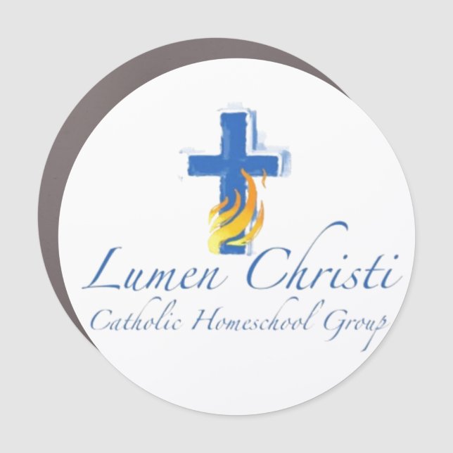 Lumen Christi Bumper Magnet (Front)