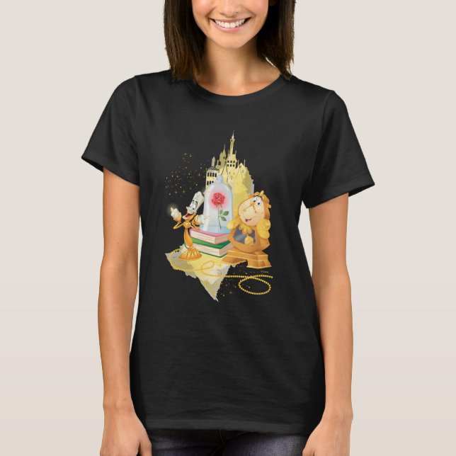 Lumière And Cogsworth T-Shirt (Front)