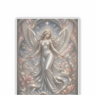 Lumina Ascendant – Heavenly Angel Portrait Sticker