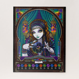 Lumina Bohemian Gypsy Fortune Teller Jigsaw Puzzle