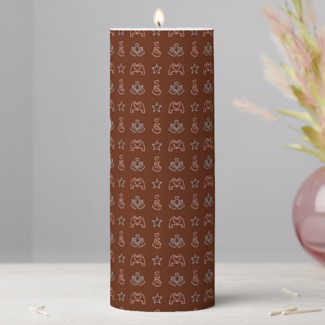 LUMINA K-Pop Room Decor & Furniture Pillar Candle (In Situ)