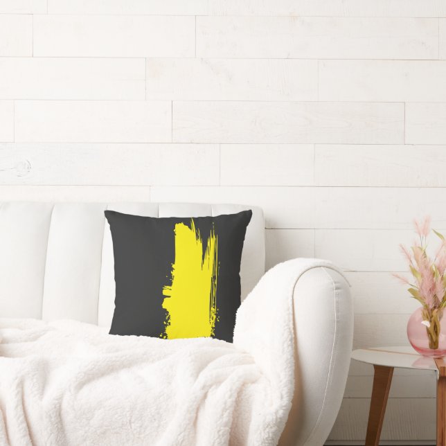Lumina Noir  Throw Pillow (Couch)