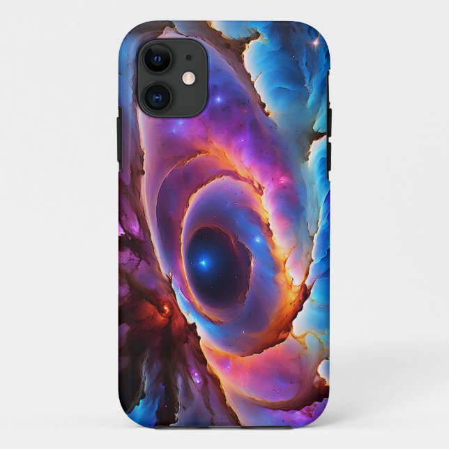“Luminara” - Nebula and Galaxies Case-Mate iPhone Case (Back)