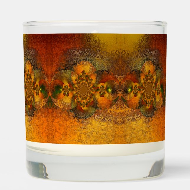 "Luminaries" (Teakwood) Scented Jar Candle w/Lid (Front)