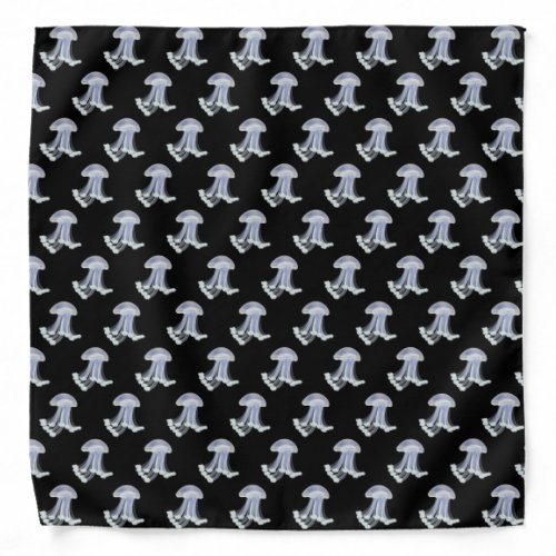 Luminescent Moon Jellyfish Bandana