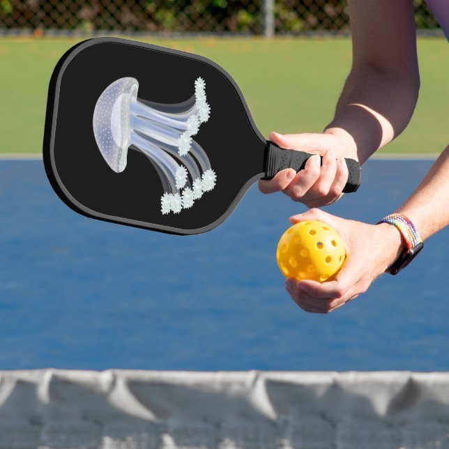 Luminescent Moon Jellyfish Pickleball Paddle (Insitu)