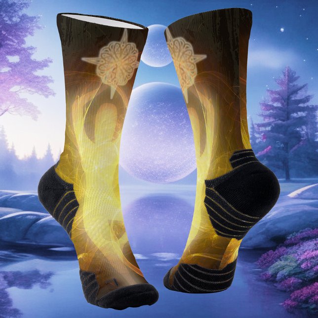 Luminescent Resilience Gold Socks (Creator Uploaded)