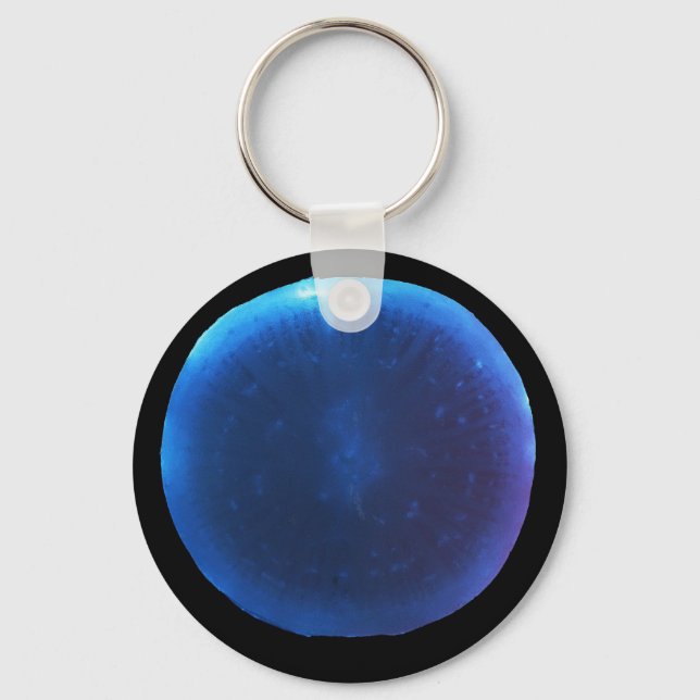 Luminol on a radish keychain (Front)