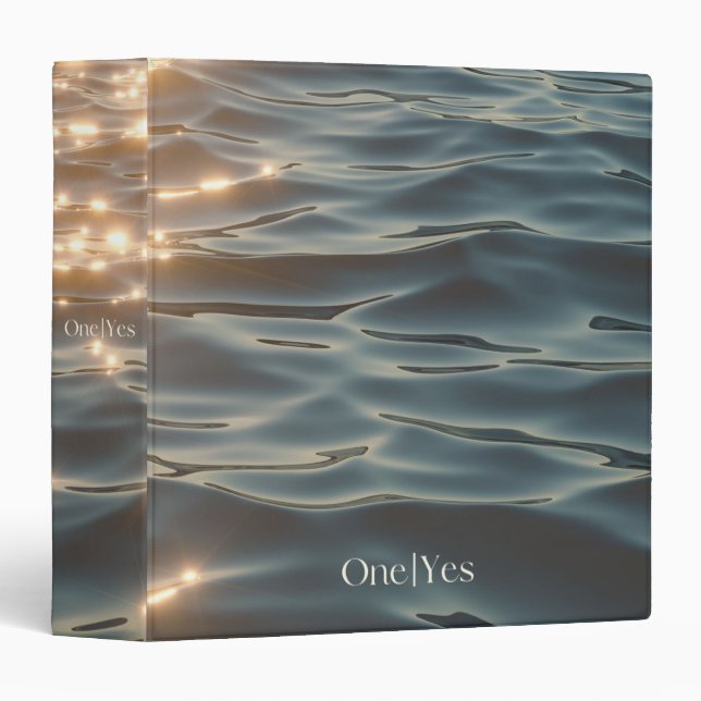 Luminous 1.5" 3 Ring Binder One|Yes (Front/Spine)