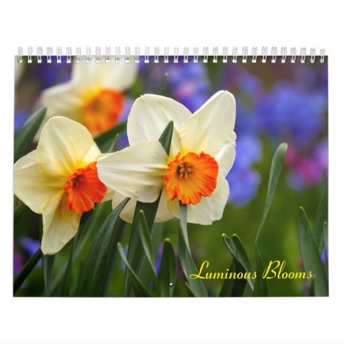 Luminous Blooms Calendar