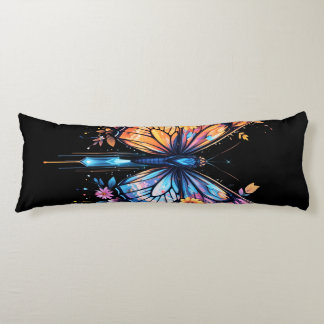 Luminous Bloomwing Body Pillow