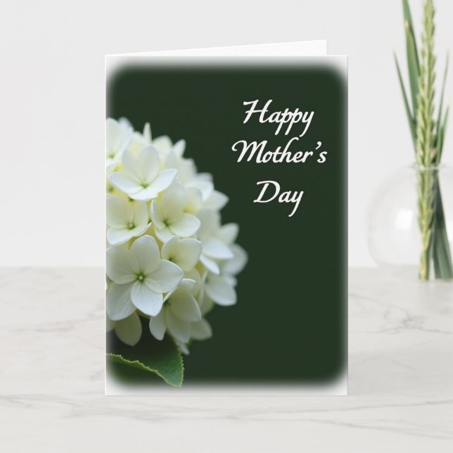 Luminous Blossoms Mothers Day Card (Front)