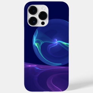 Luminous Blue Purple Dream Abstract Fractal Art Case-Mate iPhone 14 Pro Max Case