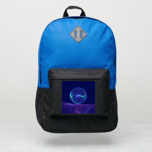 Luminous Blue Purple Dream Abstract Fractal Art Port Authority® Backpack Luminous Blue Purple Dream Abstract Fractal Art Port Authority® Backpack