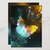 Luminous Butterfly and Night butterflies (Front/Back)