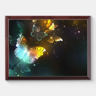 Luminous Butterfly and Night butterflies Award Plaque