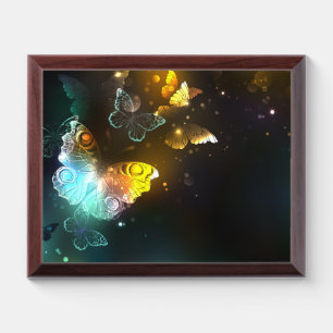 Luminous Butterfly and Night butterflies Award Plaque