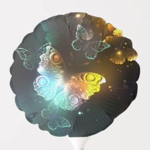 Luminous Butterfly and Night butterflies Balloon