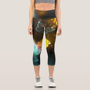 Buy Blue Butterfly Print Leggings Butterfly Leggings, Butterfly Yoga  Leggings, Butterfly Yoga Pants, Cool Summer Butterfly Leggings, Tights  Online in India 