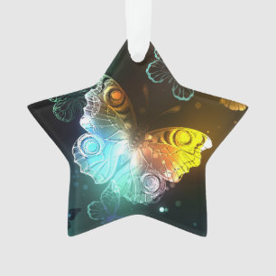 Luminous Butterfly and Night butterflies Ornament