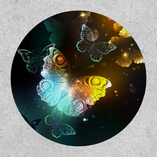 Luminous Butterfly and Night butterflies Patch