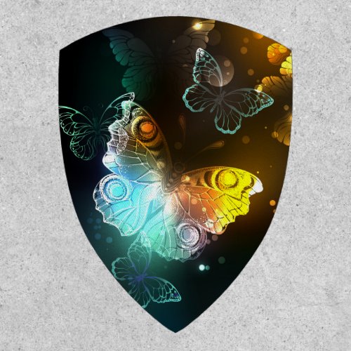 Luminous Butterfly and Night butterflies Patch