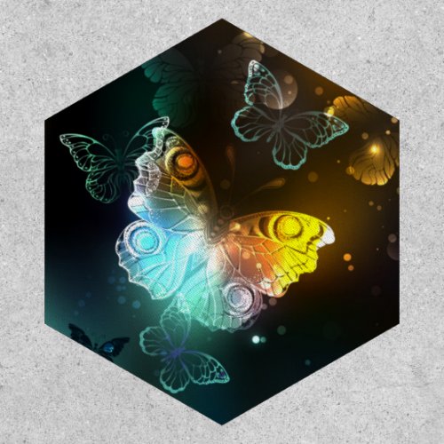 Luminous Butterfly and Night butterflies Patch