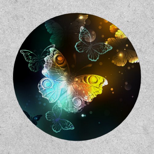 Luminous Butterfly and Night butterflies Patch