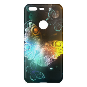 Luminous Butterfly and Night butterflies Uncommon Google Pixel Case